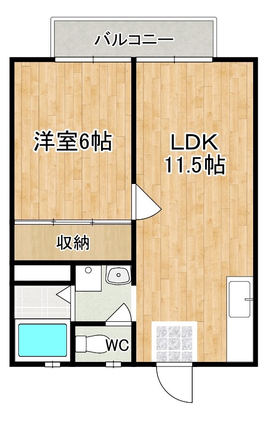 ル・ヴァンクレール 間取り図