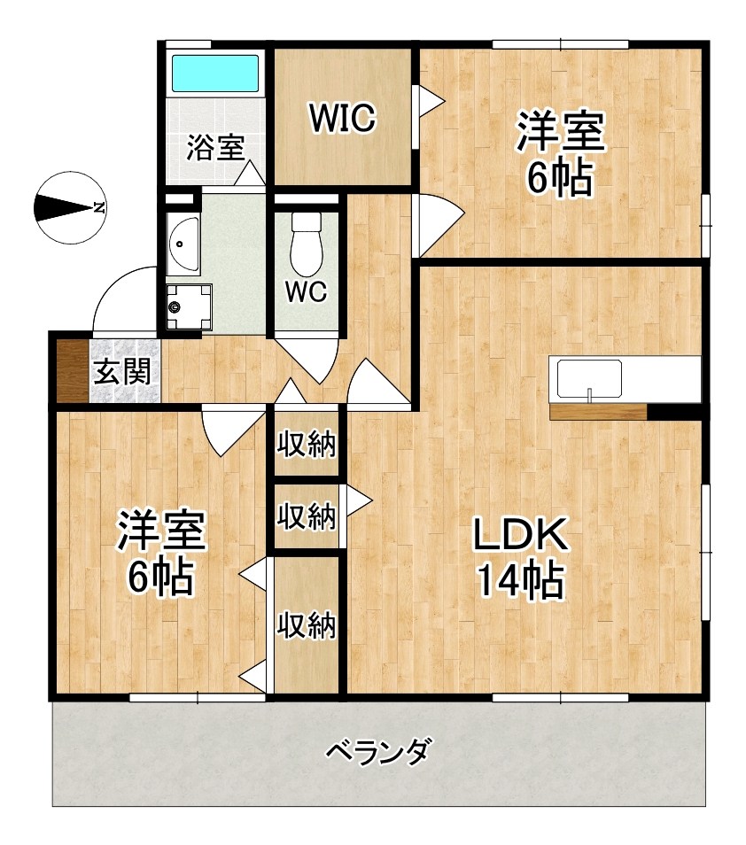 リッツハウス 間取り