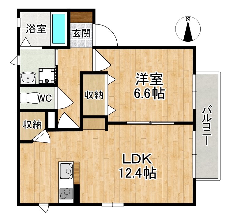 ベラ　カーサ 間取り図