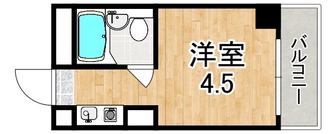 フォレスト高畑マンション 201号室 間取り