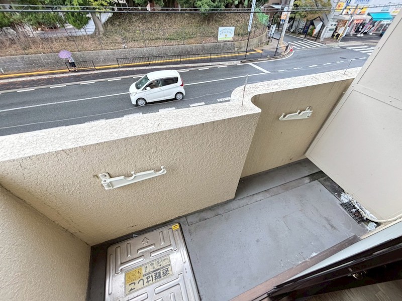 フォレスト高畑マンション ベランダ