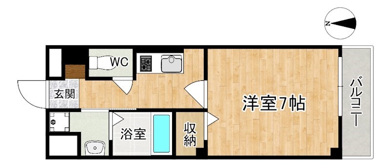 ブリリアント　アコーポリッシュ 302号室 間取り