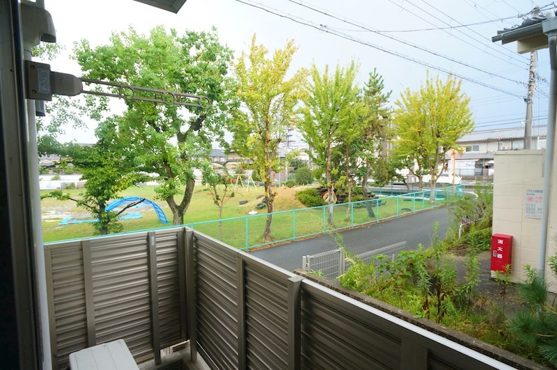 プラムコート大安寺　Ａ棟 ベランダ