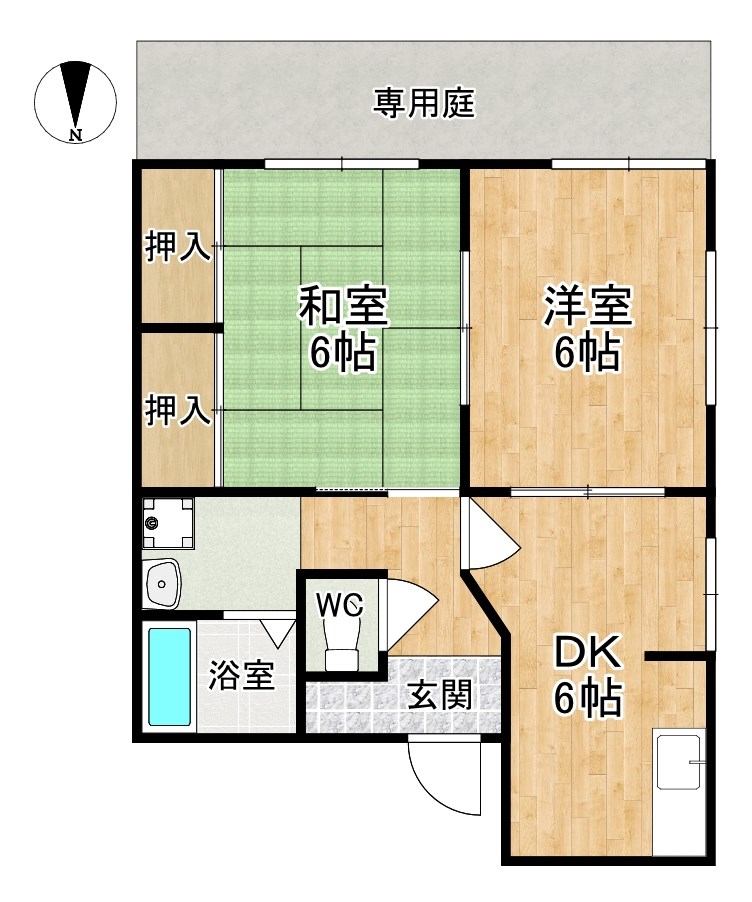 タートルパレス 間取り図