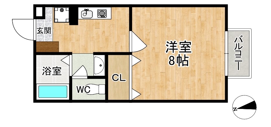 コンフォール奈良南 間取り図