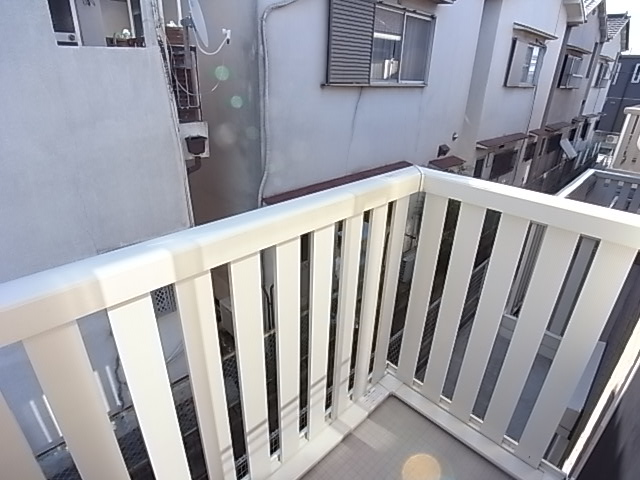 グランモア東九条Ⅲ ベランダ