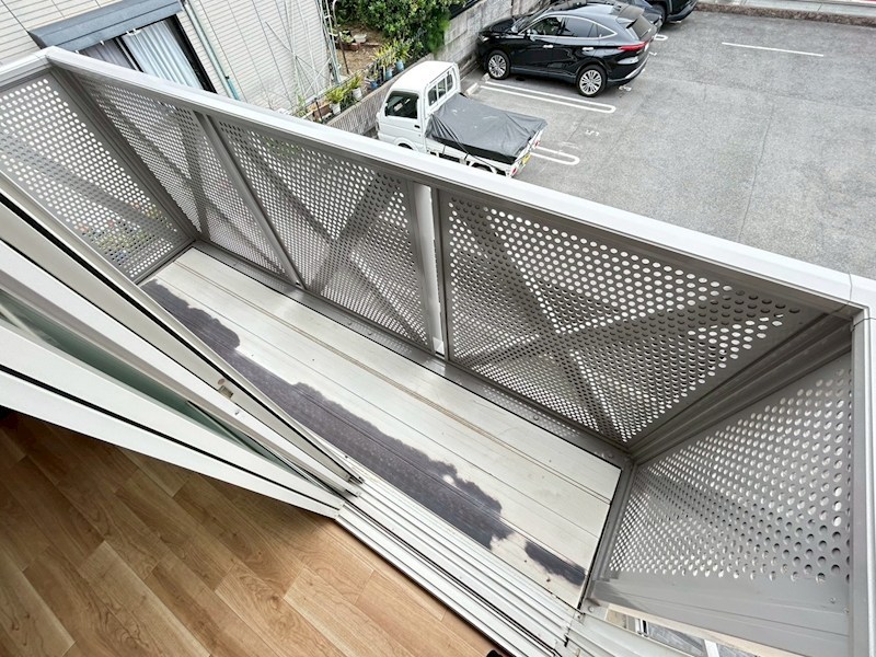 カーム大安寺 ベランダ