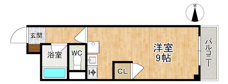 カレント・一条 間取り図