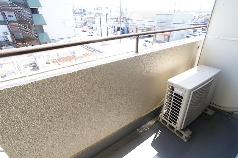 カレント・一条 ベランダ