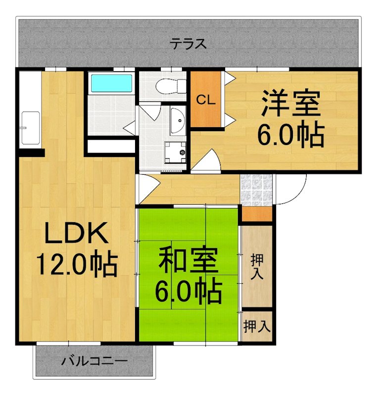 サンヒルズＳＫＭ 101号室 間取り