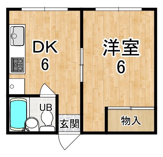 ＮＣハイツ 間取り図