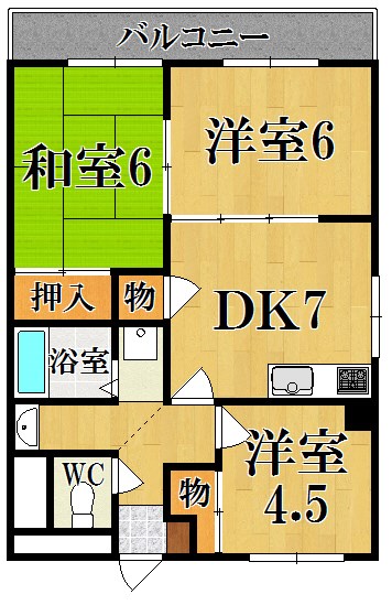 コンコルデＬＡファイエット 302号室 間取り