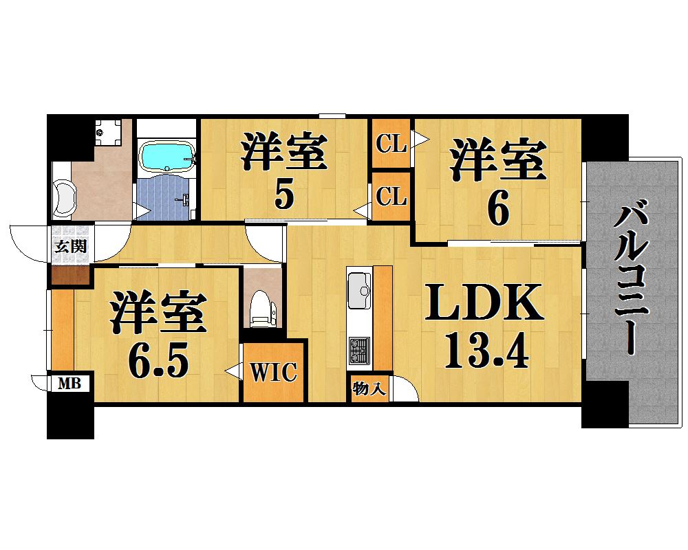 幸　ｃｏｕｒｔ　ｓａｉｄａｉｊｉ 間取り図