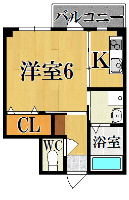 スタシオンドゥ西大寺 301号室 間取り
