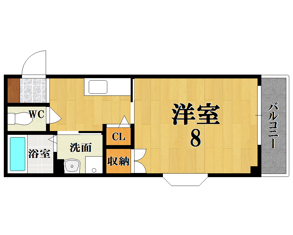 メゾン１６ 303号室 間取り