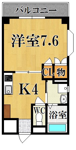メゾン１６ 201号室 間取り