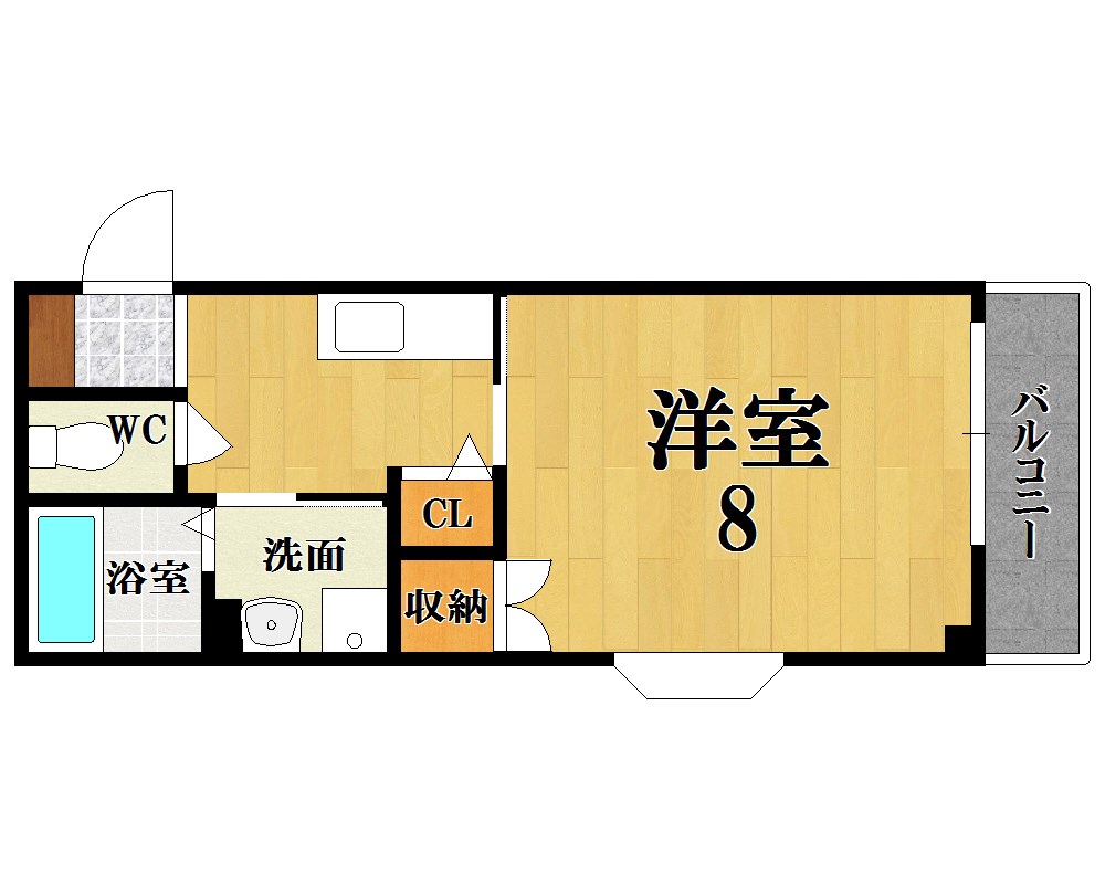 メゾン１６ 103号室 間取り