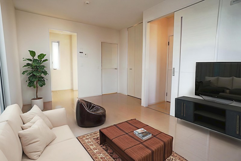 モダンコート二条 リビング