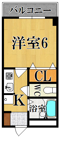 グリーンヒルズ・Ｆ 102号室 間取り