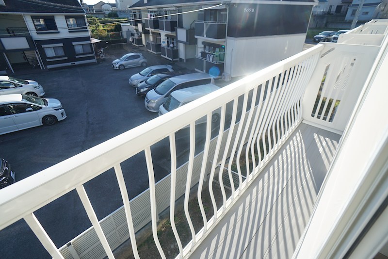 エステートピア尼ヶ辻 ベランダ