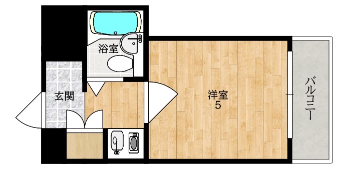 City　PALACE21　郡山九条　パート1 間取り