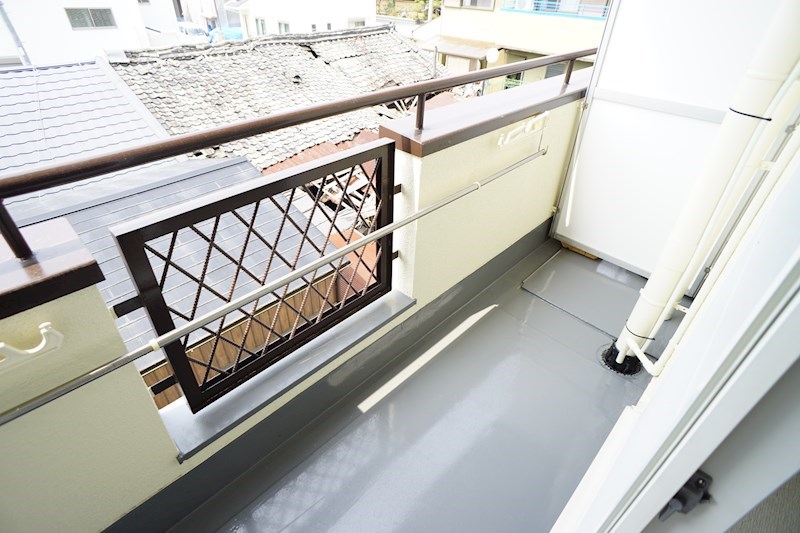 City　PALACE21　郡山九条　パート1 ベランダ
