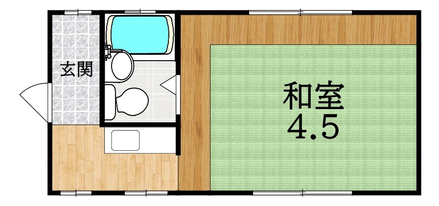 グリーンハイツⅠ 間取り図