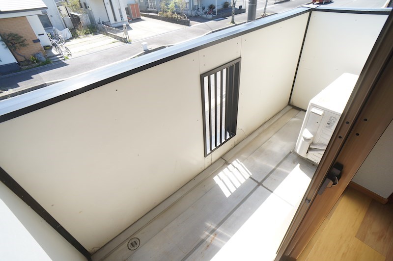 プレミール加茂Ａ ベランダ