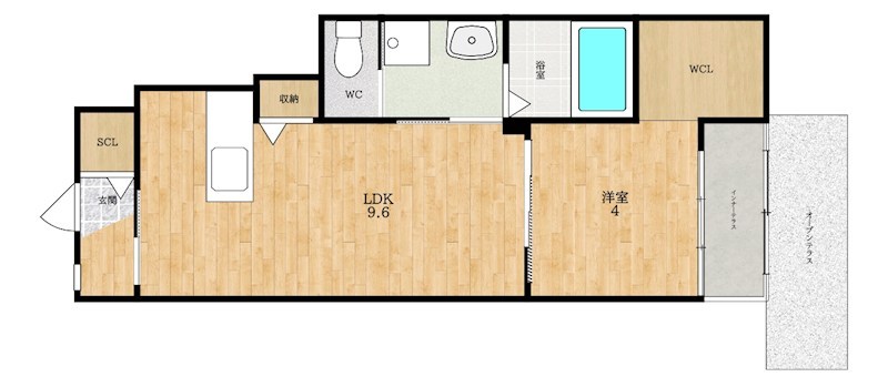 フィーカス　メモリア 間取り