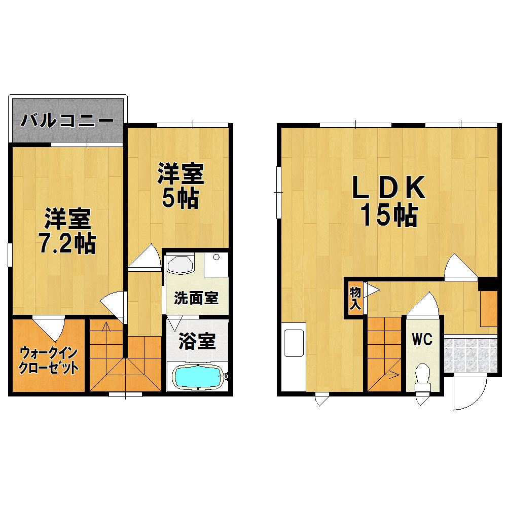 グランバリエ兜台 101号室 間取り