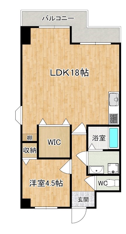 アルファテラス 間取り図