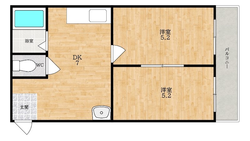 パレシャルム郡山 間取り