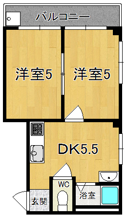 パレシャルム郡山 間取り