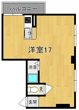 パレシャルム郡山 間取り図