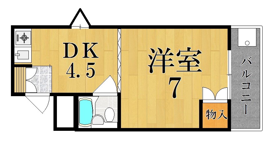 マンションユニティ 間取り図