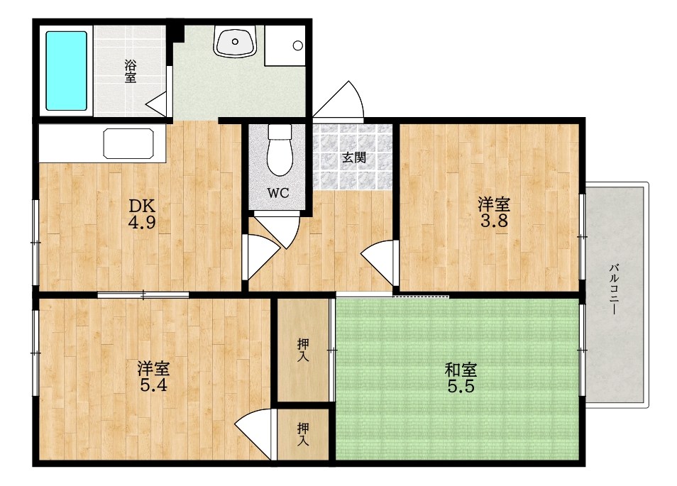 パストラル 間取り