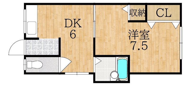 松実荘 間取り図