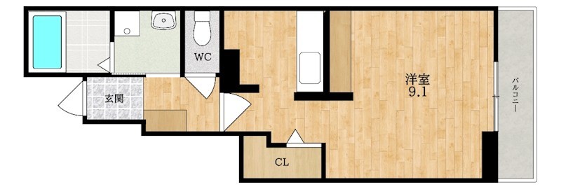 ファミールⅡ（2） 間取り