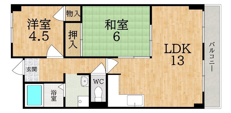 ヴィエンシャトレー小池 間取り