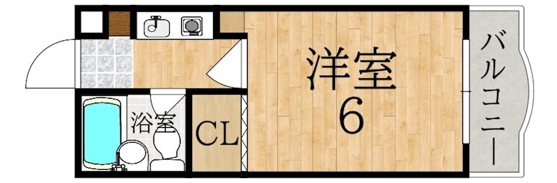 カルム学園前 間取り図