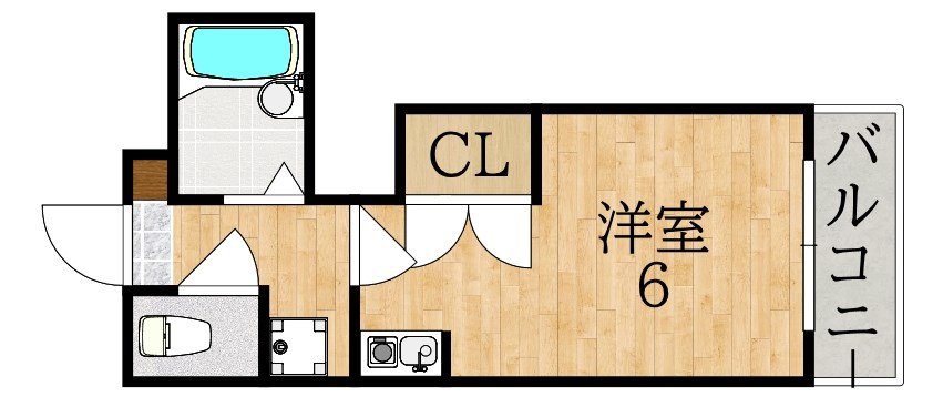 メゾンドヒル 間取り図