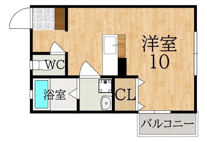 カサベルデ学園前 間取り図