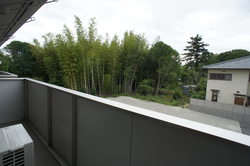 シャルム郡山 ベランダ