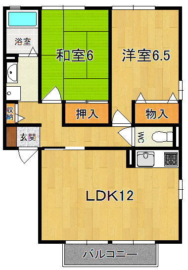 ラフィーネ結崎 間取り
