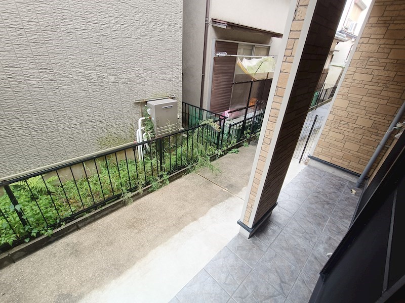 宮ノ裏ハイツ ベランダ
