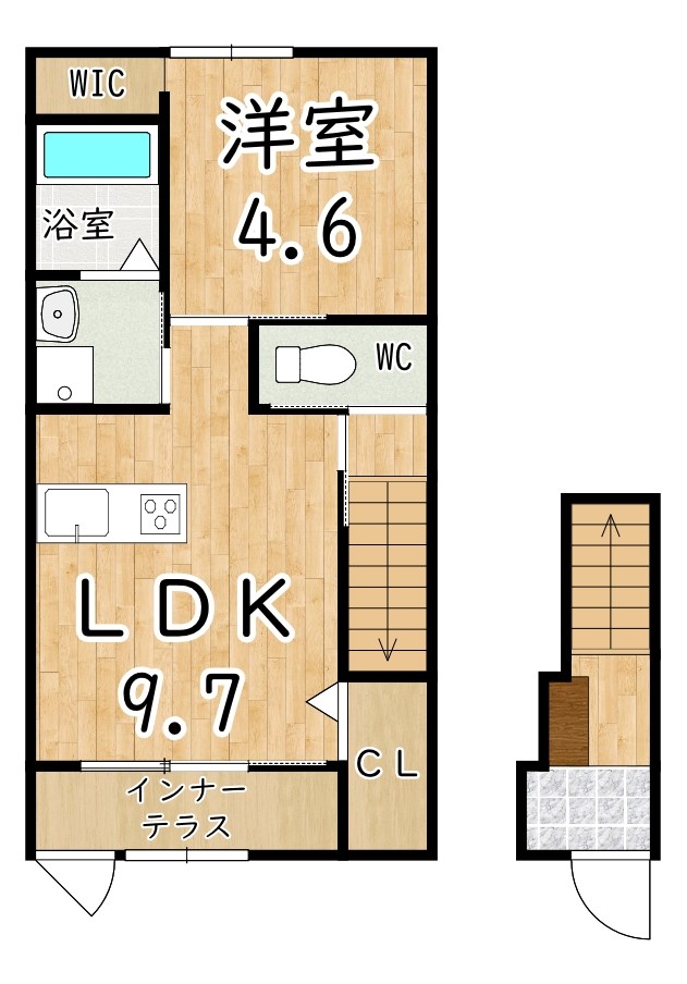 ラヴィリッシュ 間取り図