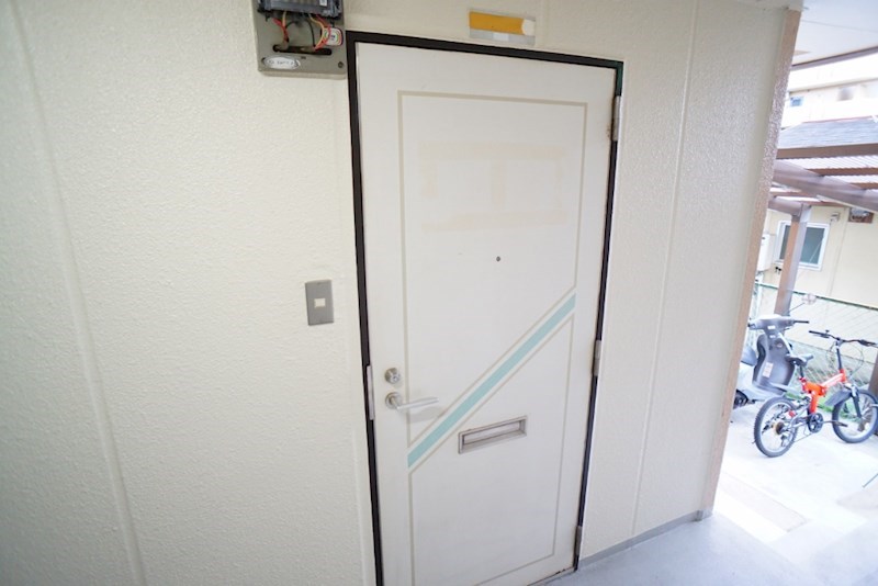 コーポ諏訪西大寺 ベランダ