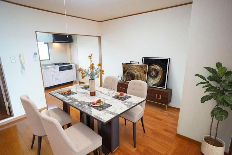 ボヌール西大寺Ｂ棟 リビング