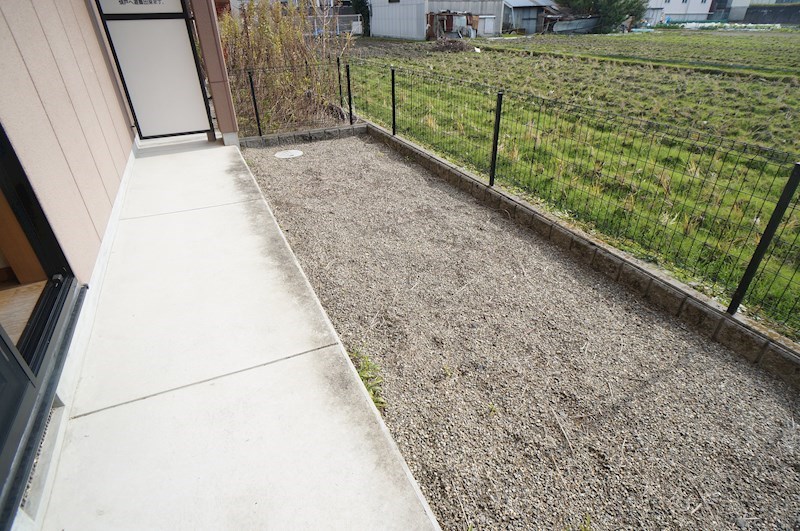 グラスコート ベランダ