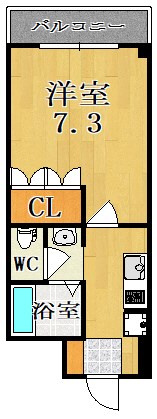 グリーンフィール大宮 305号室 間取り
